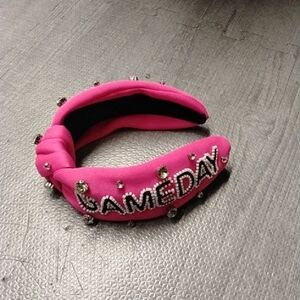 Pink Embellished Gameday Headband